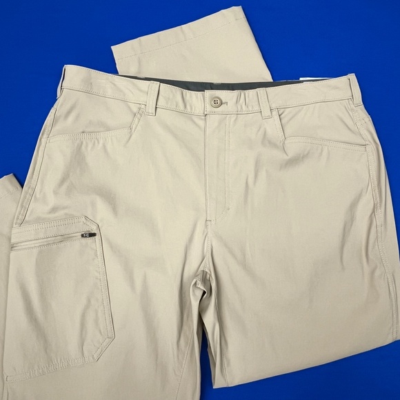 NWT🤩 |•EDDIE BAUER•| Active Straight Leg Regular Pants 38x30 - Picture 5 of 15